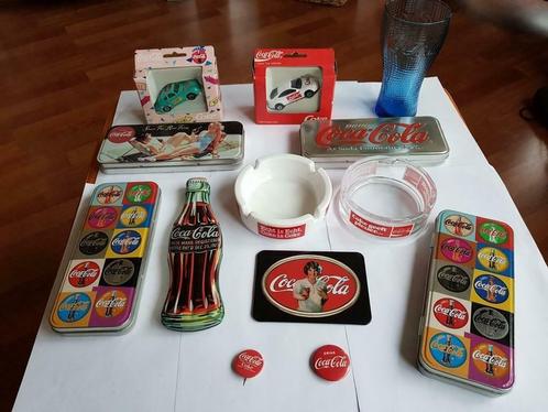 KLEINE COCA-COLA VERZAMELING UIT JAREN 80/90, Verzamelen, Merken en Reclamevoorwerpen, Zo goed als nieuw, Gebruiksvoorwerp, Ophalen of Verzenden