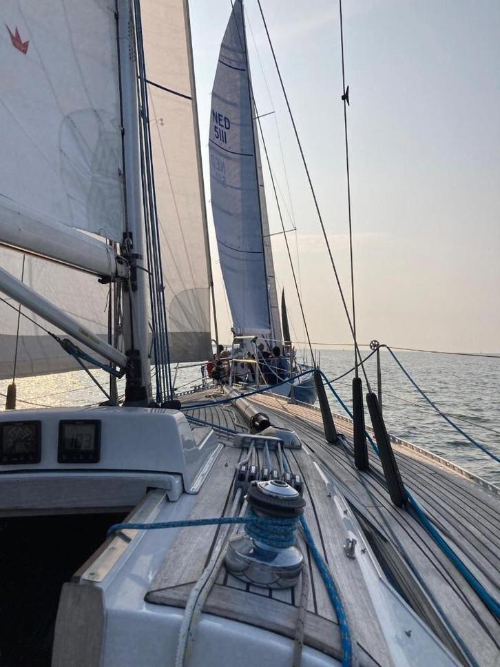 1979 Zeilboot UFO 34 wedstrijd uitvoering, Watersport en Boten, Kajuitzeilboten en Zeiljachten, Gebruikt, Wedstrijdjacht of Racer