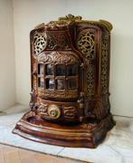 Antiek La Phare GODIN kachel, Huis en Inrichting, Kachels, Ophalen, Gebruikt, Vrijstaand, Overige soorten