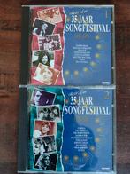 2-CD : MEER DAN 35 JAAR SONGFESTIVAL 1956-1975 en 1976 -1991, Cd's en Dvd's, Ophalen of Verzenden, Zo goed als nieuw