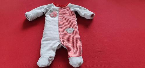 Lot de 2 pyjamas grenouillères matelassés - Taille 0-3 mois, Enfants & Bébés, Vêtements de bébé | Taille 50, Utilisé, Garçon ou Fille