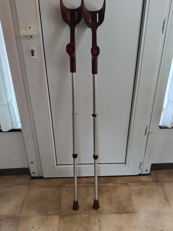 Stel loopkrukken “Rebotec”, Diversen, Loopkrukken, Gebruikt, In hoogte verstelbaar, Ophalen of Verzenden