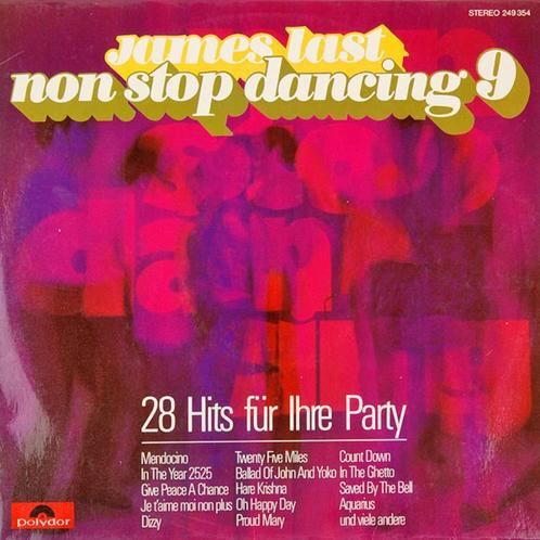 LP- James Last – Non Stop Dancing 9, CD & DVD, Vinyles | Pop, Enlèvement ou Envoi