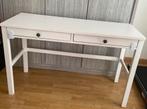 Bureau met 2 lades HEMNES, Huis en Inrichting, Bureaus, Ophalen, Zo goed als nieuw, Bureau