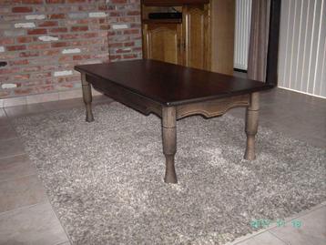 SALONTAFEL in EIK***KOOPJE*** beschikbaar voor biedingen