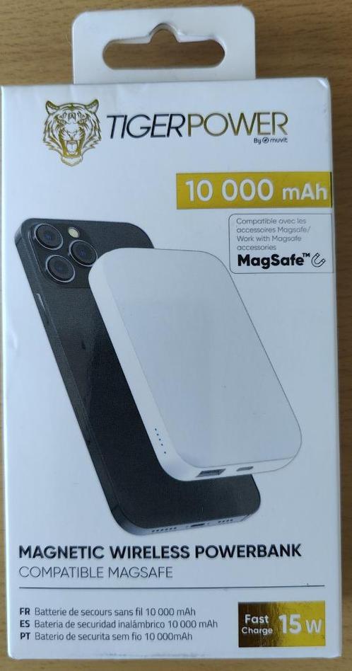 Wireless Powerbank (Magnetic) 10000 mAh, Telecommunicatie, Powerbanks, Nieuw, Ophalen of Verzenden