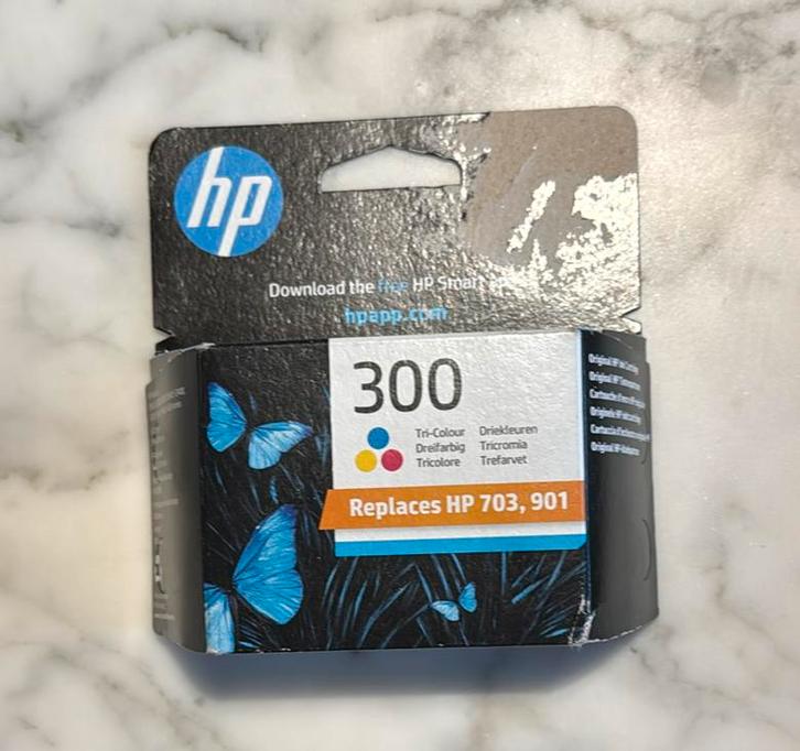 HP 300 originele drie-kleuren inktcartridge, Computers en Software, Printerbenodigdheden, Cartridge, Verzenden