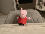 Peppa Pig pluche character (19 cm), Ophalen of Verzenden, Zo goed als nieuw, Overige typen