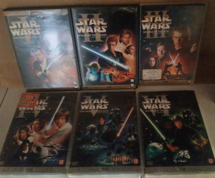 Star Wars I t/m VI DVD, Cd's en Dvd's, Dvd's | Science Fiction en Fantasy, Gebruikt, Science Fiction, Vanaf 12 jaar, Ophalen of Verzenden
