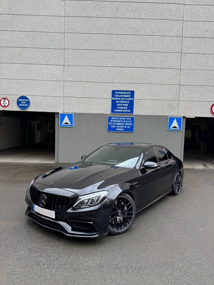 Mercedes C63 AMG, Auto's, Mercedes-Benz, Particulier, C-Klasse, Panoramadak, Benzine, Euro 6, Berline, 5 deurs, Automaat, Zwart