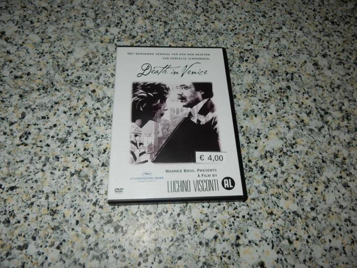 nr.1845 - Dvd: death in venice - drama, Cd's en Dvd's, Dvd's | Drama, Zo goed als nieuw, Drama, Alle leeftijden, Ophalen of Verzenden