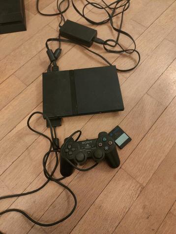 1 functionele slanke PS2-console beschikbaar voor biedingen