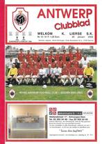 antwerp clubblad - lierse sk 2002, Ophalen of Verzenden