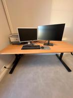 Bureau, Huis en Inrichting, Ophalen, In hoogte verstelbaar, Zo goed als nieuw, Bureau