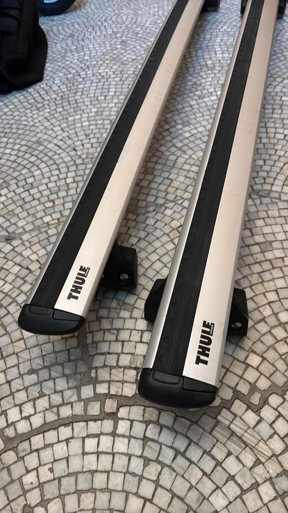 Thule wingbar evo 127cm, Autos : Divers, Porte-bagages, Comme neuf, Enlèvement