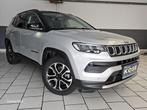 Jeep Compass 1.3 4X4 Limited RECHARGEABLE 4XE 1ER PROPRIETA, Auto's, Jeep, Automaat, Zwart, 5 zetels, Hybride Elektrisch/Benzine
