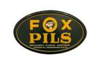 Blikken reclamebord FOX PILS (Dubois - Mertens), Verzamelen, Ophalen of Verzenden, Zo goed als nieuw, Reclamebord