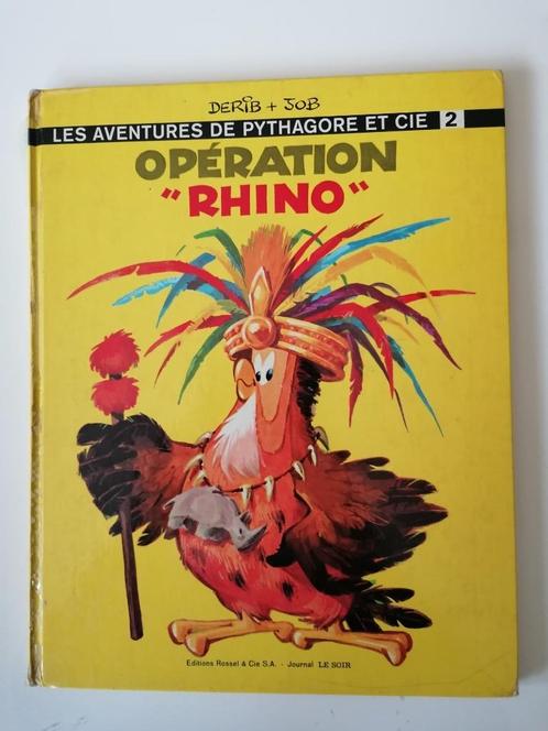 Pythagore et Cie - Opération Rhino - DL1973, Livres, BD, Utilisé, Une BD, Enlèvement ou Envoi