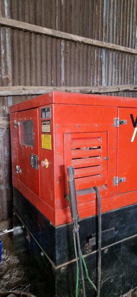 Stroomgroep 33KVA (30 continu) iveco, Doe-het-zelf en Bouw, Aggregaten, Gebruikt, Dieselolie, 10 tot 30 kVA, Ophalen