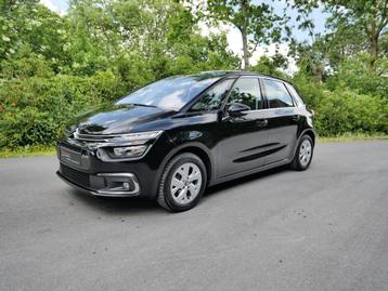 Citroën C4 Spacetourer SPACE TOURER 12PT FEEL (bj 2019), Auto's, Voorwielaandrijving, Gebruikt, 1199 cc, Zwart