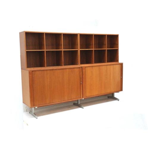 Vintage design wandmeubel jaren '60 '70 dressoir wandkast, Huis en Inrichting, Kasten | Computermeubels, Verzenden