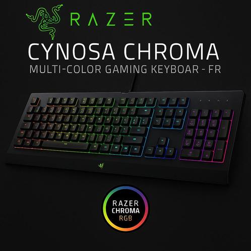 Razer Cynosa Chroma (AZERTY - FR), Computers en Software, Toetsenborden, Azerty, Ophalen