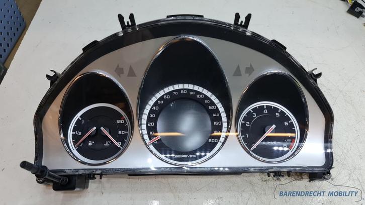 AMG KMteller Mercedes c klasse W204 tacho Mijlen KM teller20, Auto-onderdelen, Dashboard en Schakelaars, Mercedes-Benz, Gebruikt