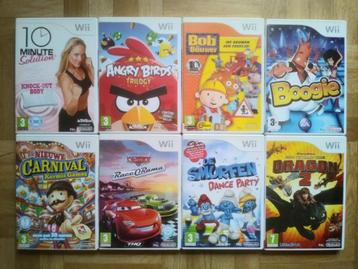 Wii spelletjes, games aan bodemprijzen van 2 € tot 20 € beschikbaar voor biedingen