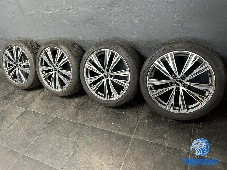 6-7mm! Originele Audi A6 S6 C8 4K S-Line 20 inch antraciete, Auto-onderdelen, Banden en Velgen, Banden en Velgen, Zomerbanden