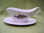 Porseleinen sauskom voor vis, Enlèvement ou Envoi, Comme neuf, Porcelaine, Autres types