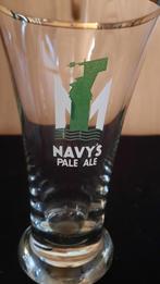 glas NAVY'S PALE ALE, Verzamelen, Ophalen of Verzenden, Bierglas