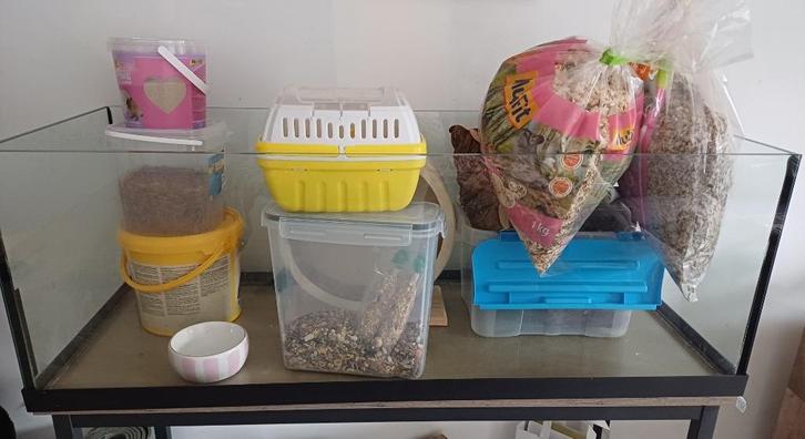 Biotoop hamster, Dieren en Toebehoren, Overige Dieren-accessoires, Zo goed als nieuw, Ophalen