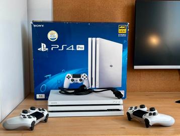 Ps4 pro+ 2manettes et chargeur+alimentation+boite d’origine, Enlèvement ou Envoi, Comme neuf, 1 TB, Pro