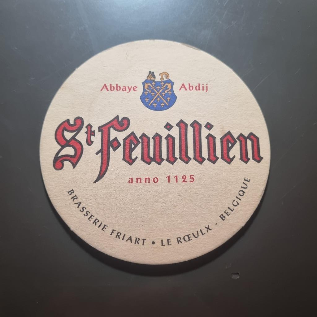 Sous Bock St Feuillien (modèle 2), Enlèvement ou Envoi, Utilisé, Sous-bock, Autres marques