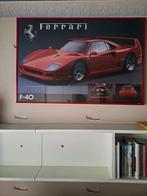 Foto met kader  Ferrari, Ophalen, Zo goed als nieuw, Prent