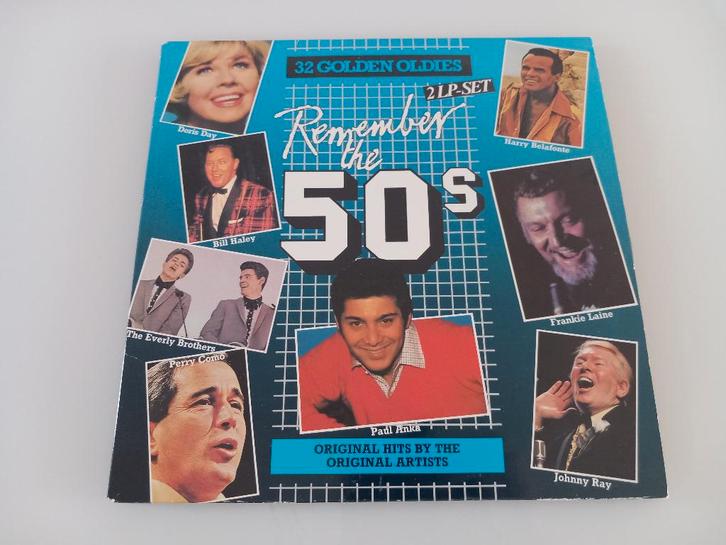 Vinyl 2LP Remember the 50s Rock 'n Roll Pop, Cd's en Dvd's, Vinyl | Verzamelalbums, Pop, 12 inch, Ophalen of Verzenden