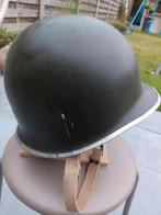 Us ww2 CASQUE PARA 501 PARACHUTE INFANTRY REGT., Verzamelen, Ophalen of Verzenden