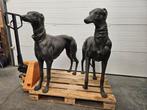Koppel bronzen hazewindhonden zeer grote! Greyhonden TOP !!!, Tuin en Terras, Ophalen of Verzenden, Zo goed als nieuw, Overige materialen