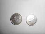 zilver 25 cent canada, Timbres & Monnaies, Monnaies | Amérique, Enlèvement ou Envoi, Amérique du Nord, Argent