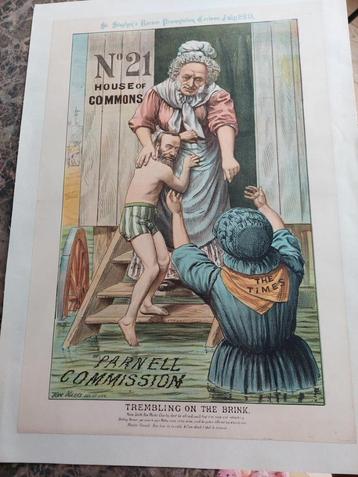 presentation cartoon, from Tom Merry 1888 beschikbaar voor biedingen
