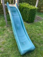 Glijbaan schommelzitjes trapeze in goede staat, Kinderen en Baby's, Speelgoed | Buiten | Speeltoestellen, Ophalen, Gebruikt, Glijbaan