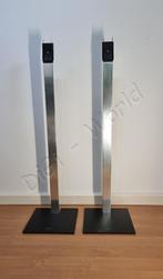 KEF T lijn set originele Standaards, Ophalen of Verzenden, Zo goed als nieuw, Front, Rear of Stereo speakers, Overige merken