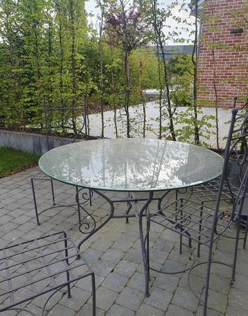 Meubles en fer forgé, Jardin & Terrasse, Ensembles de jardin, Enlèvement, Utilisé, Chaise