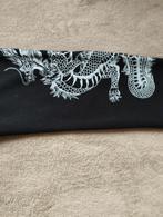 Pull met lange mouwen zwart  Small met chinese  tekens+draak, Ophalen of Verzenden, Gedragen, Maat 46 (S) of kleiner, Zwart