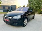 Opel Corsa 1.2 benzine - airco - 129000km, Auto's, 4 cilinders, Zwart, Bedrijf, Handgeschakeld