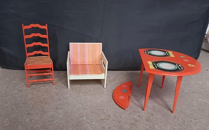 Vintage Barbie meubels 1970, Verzamelen, Poppenhuizen en Toebehoren, Gebruikt, Ophalen of Verzenden