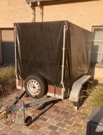 aanhangwagen / remorque: dubbelas met huif, Auto diversen, Ophalen, Gebruikt