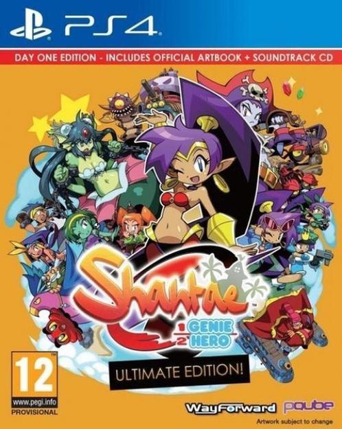 PS4- Shantae: Half Genie Hero (Ultimate Edition) (Sealed), Games en Spelcomputers, Games | Sony PlayStation 4, Nieuw, Avontuur en Actie