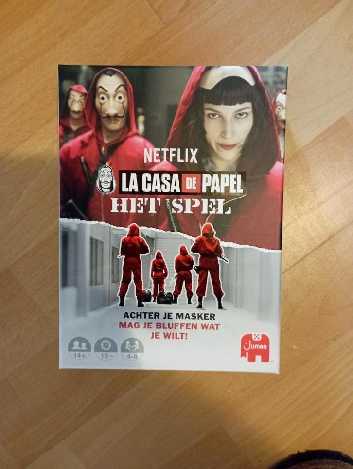 la casa de papel gezelschapsspel, Hobby en Vrije tijd, Gezelschapsspellen | Bordspellen, Nieuw, Ophalen of Verzenden