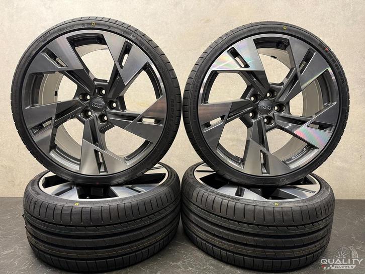 20” Org Audi A5 S5 2007-2026, RS4 B8 Velgen + Banden 265/30/, Auto-onderdelen, Banden en Velgen, Banden en Velgen, Zomerbanden